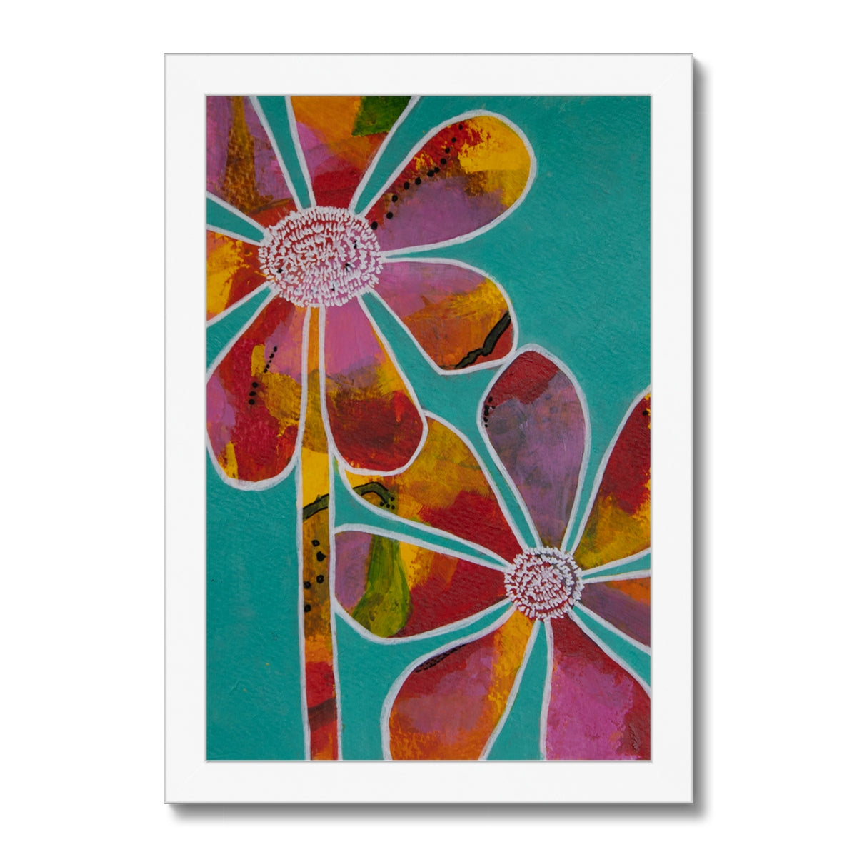 Siblings Framed Print