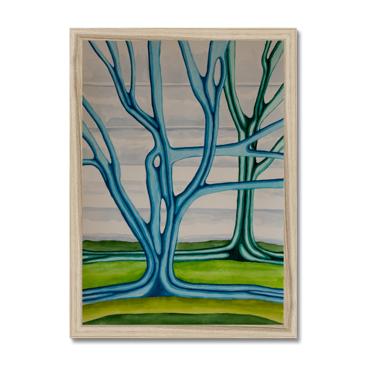The Extrovert and Introvert Framed Print