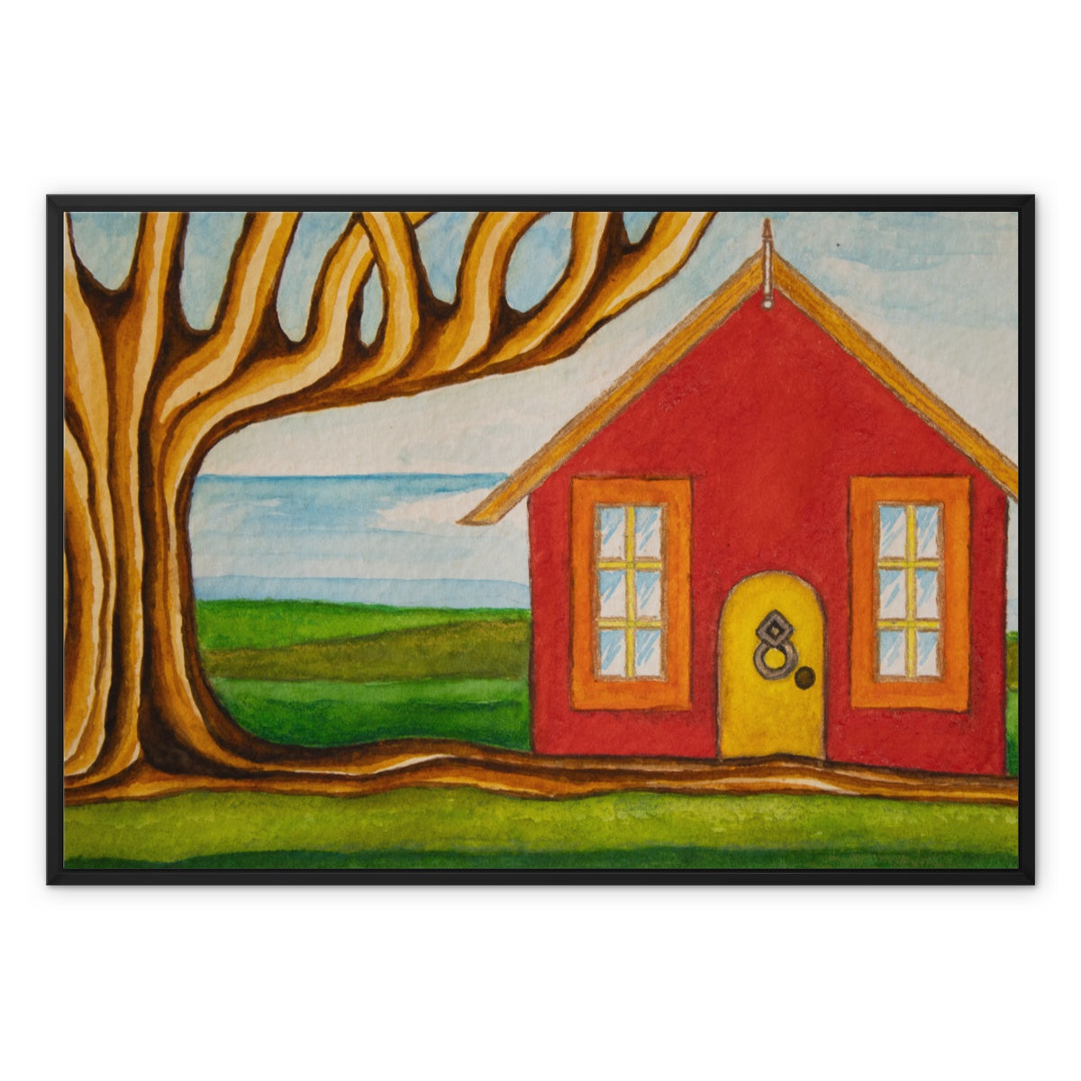 Simply Home Framed Canvas