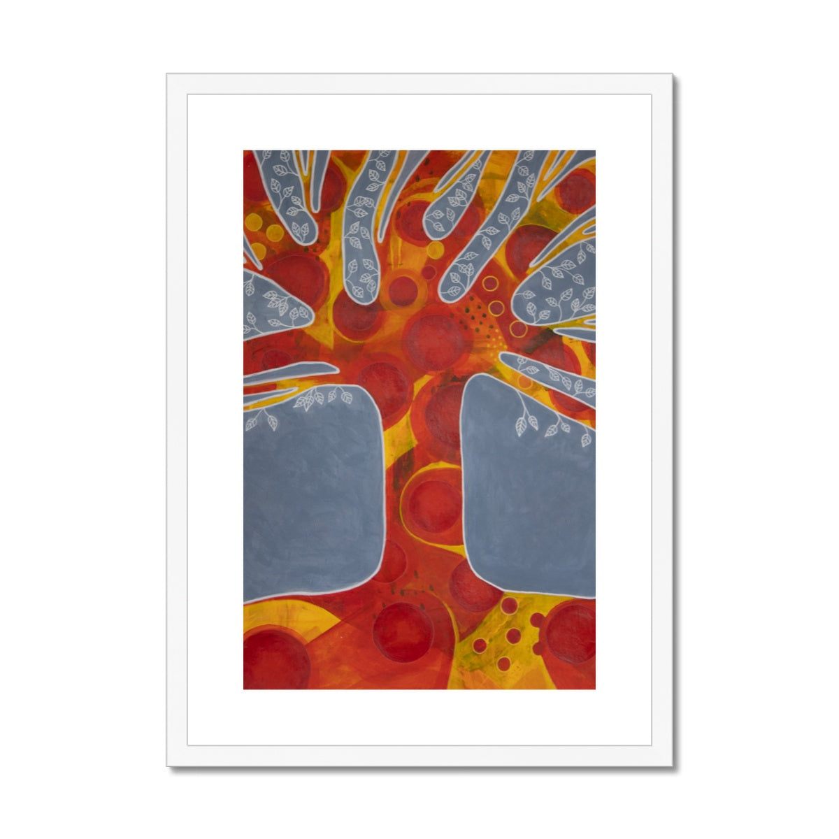 The History Tree Framed & Mounted Print
