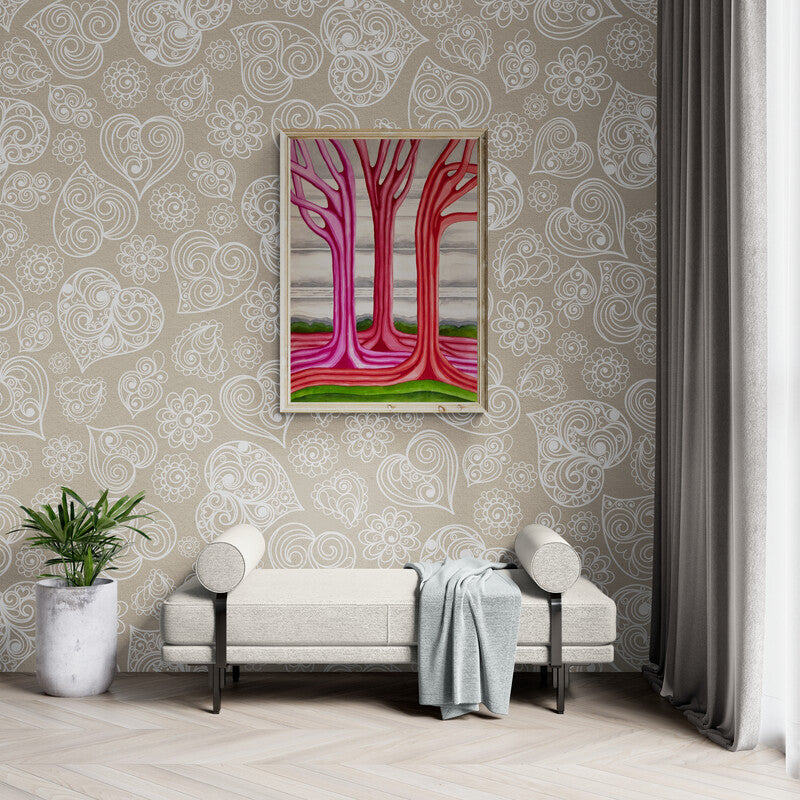 Mother and Wayward Daughters Framed Canvas