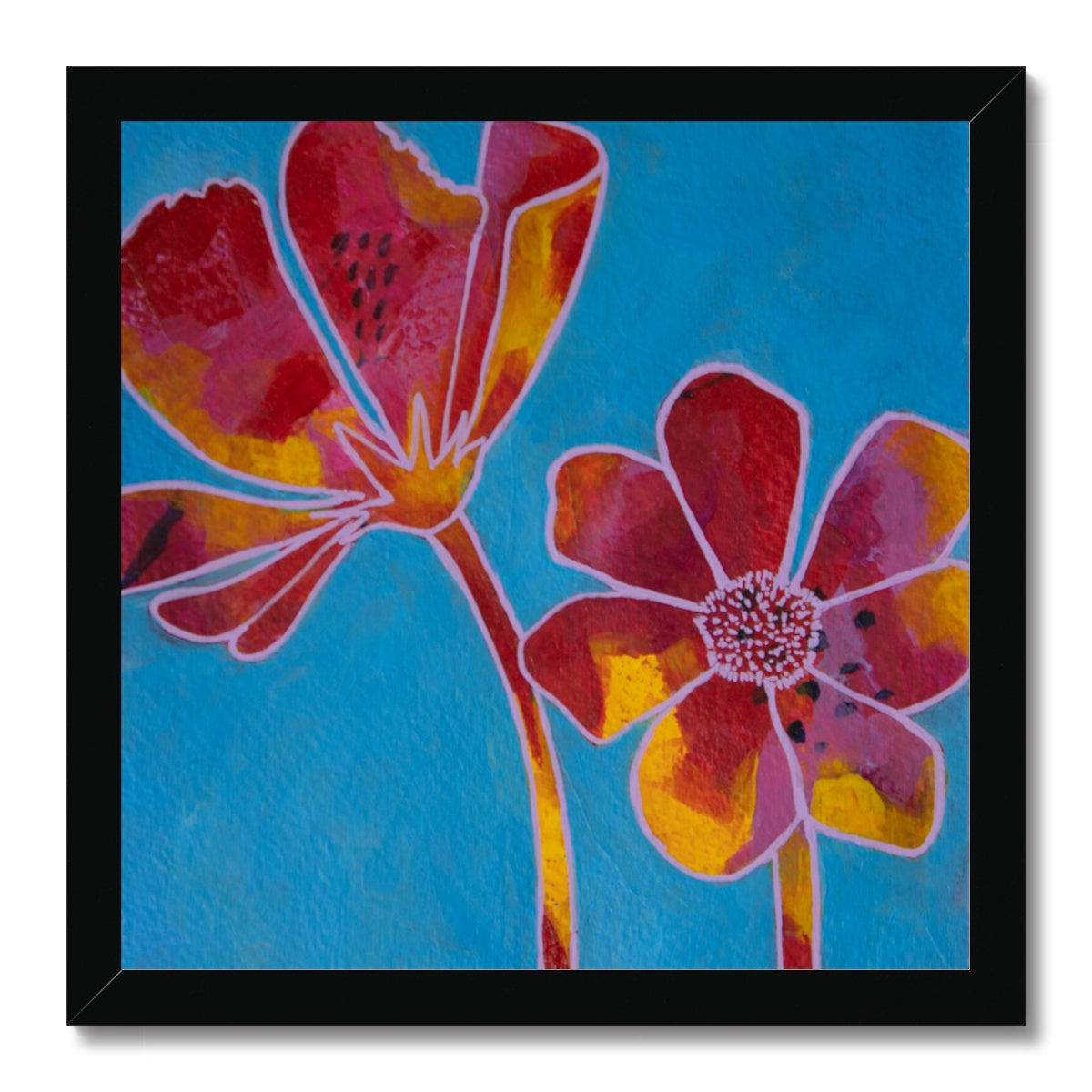 Mother and Small Child - Print