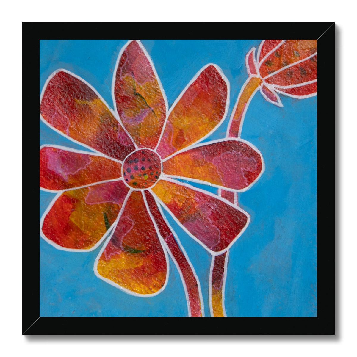 Mother and Teen - Framed Print