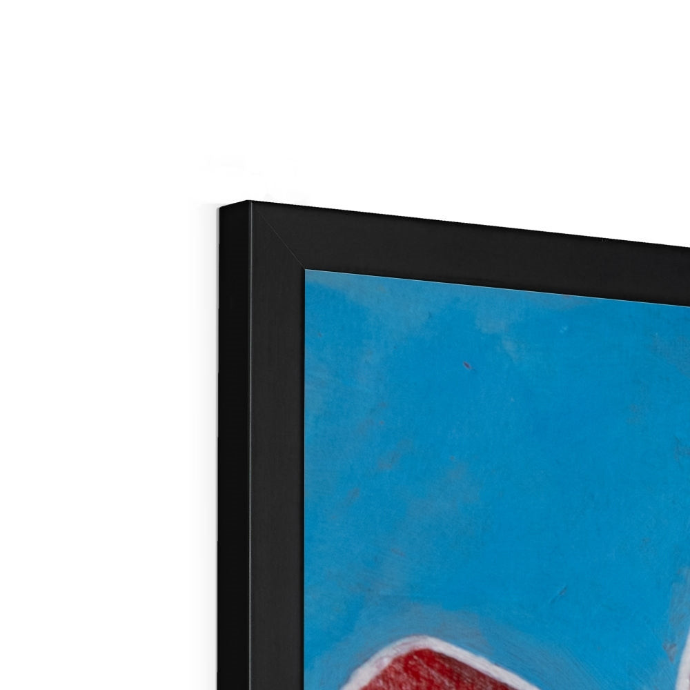 Mother and Teen - Framed Print