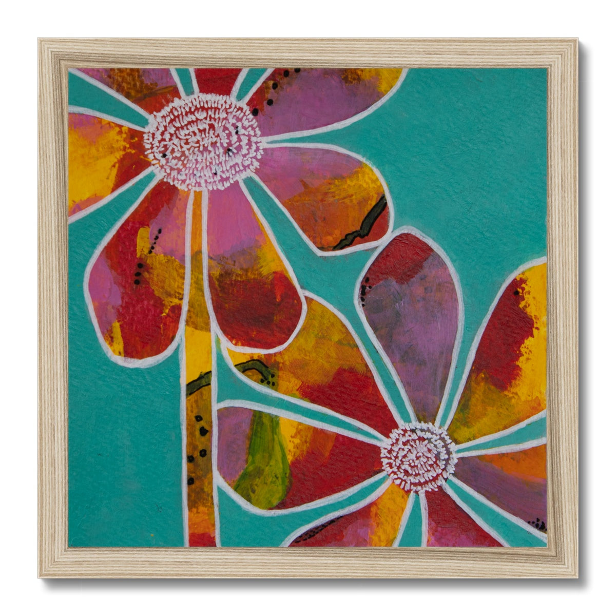 Siblings Framed Print