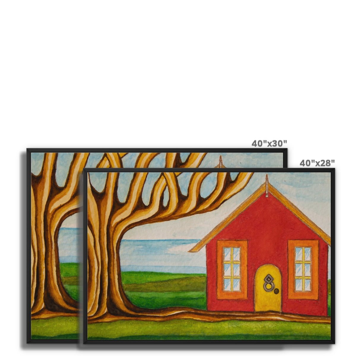 Simply Home Framed Canvas