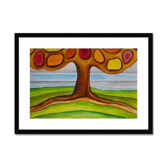 Winter in a New Home Framed & Mounted Print