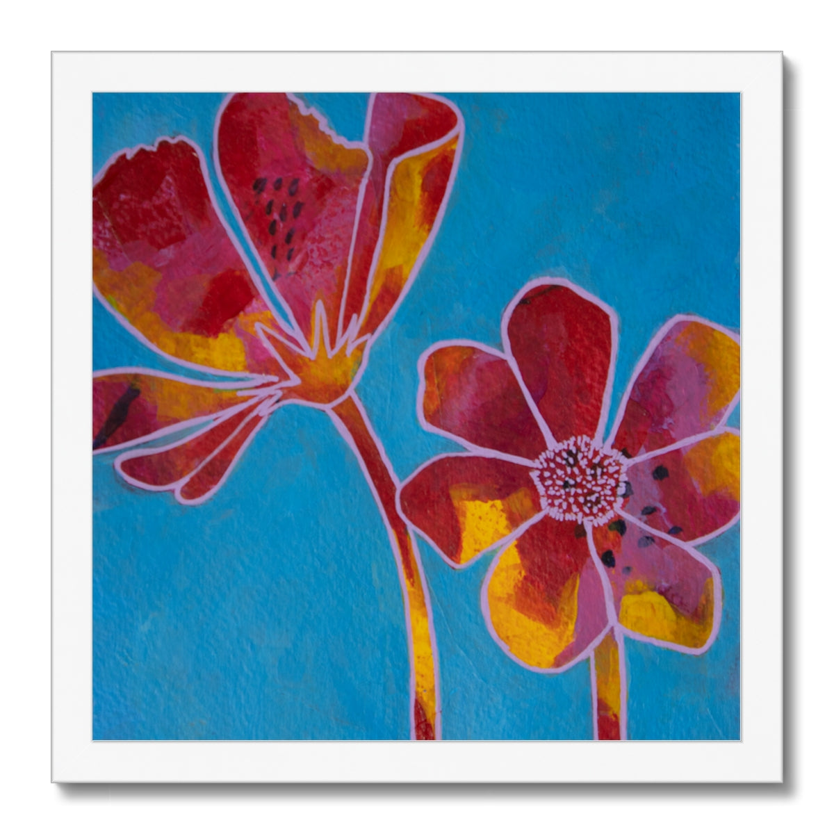 Mother and Small Child - Print