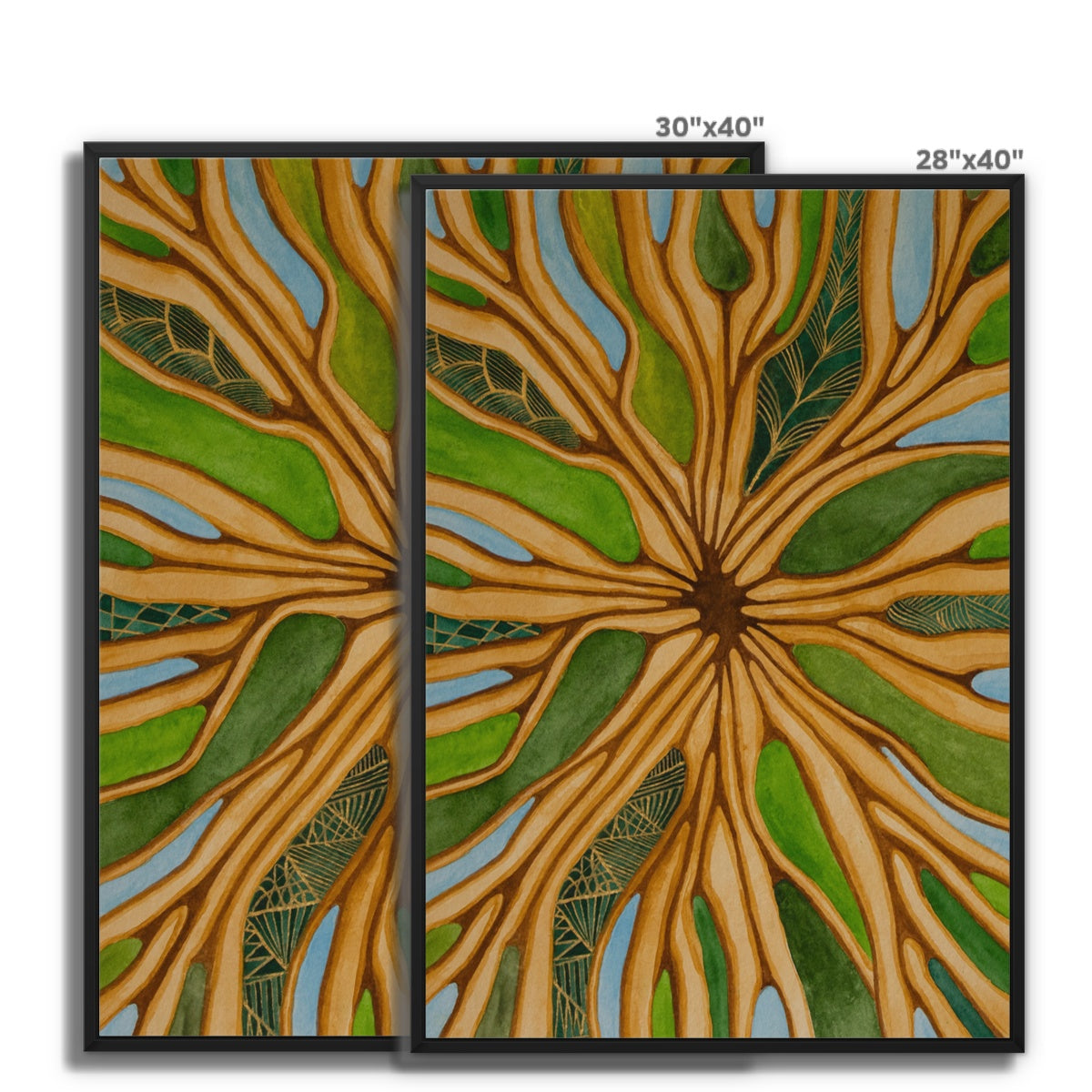 Clarity Framed Canvas