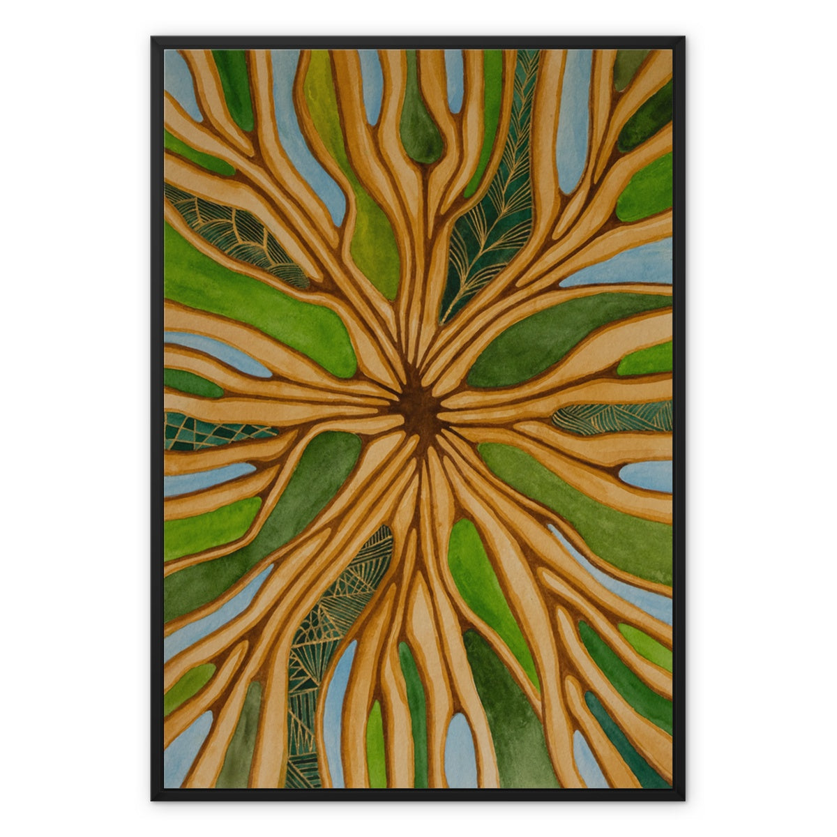 Clarity Framed Canvas