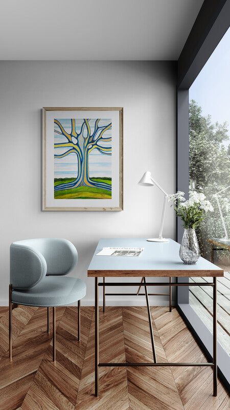 The Golden Child Framed & Mounted Print