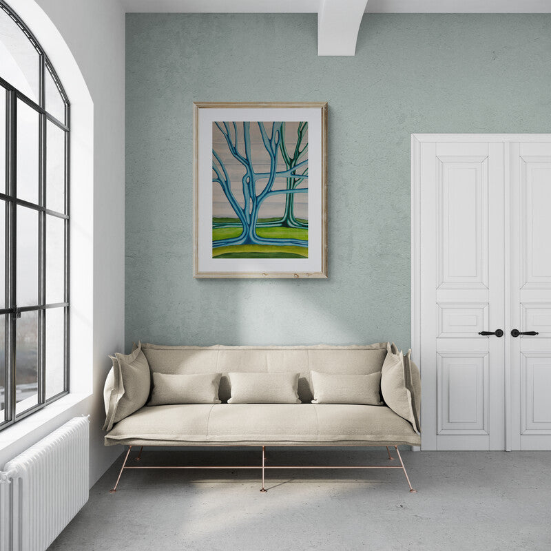 The Extrovert and Introvert Framed & Mounted Print