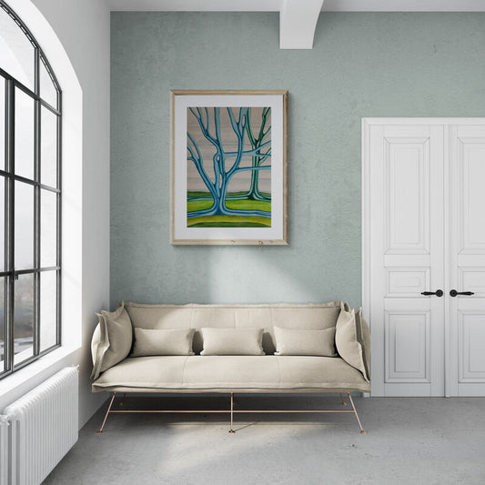 The Extrovert and Introvert Framed & Mounted Print